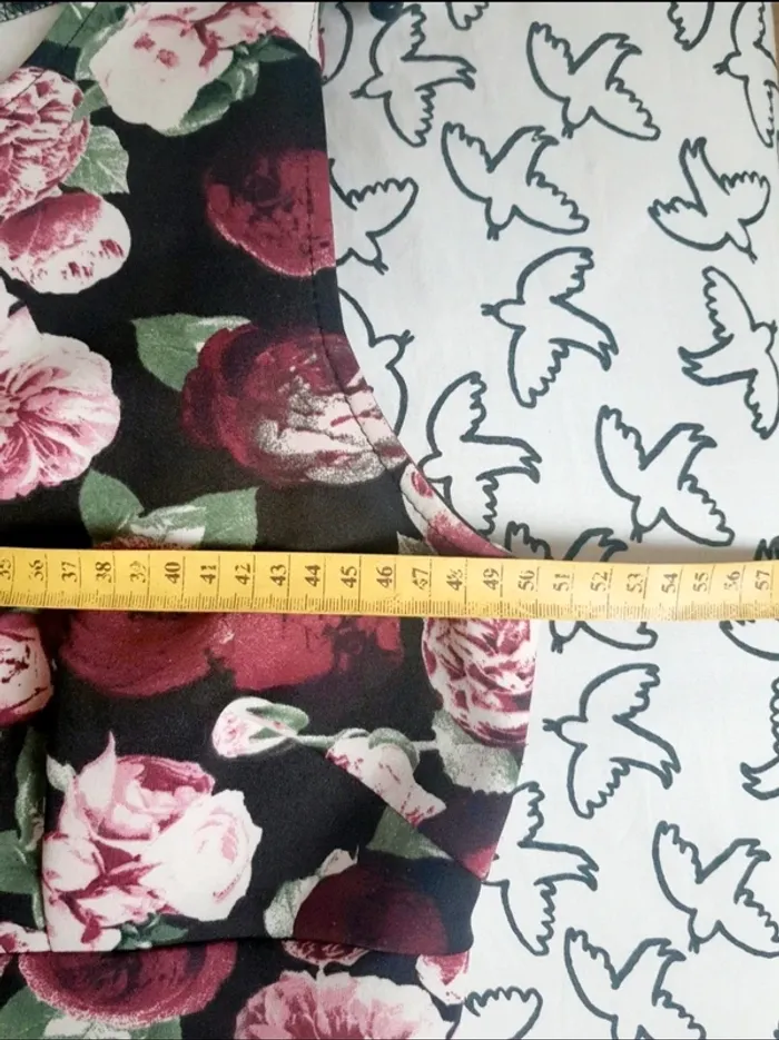 Robe fleurie néoprene 44 - photo numéro 8