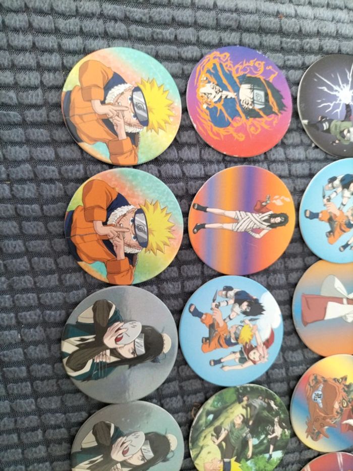 Lot pogs Naruto 2002 - photo numéro 2