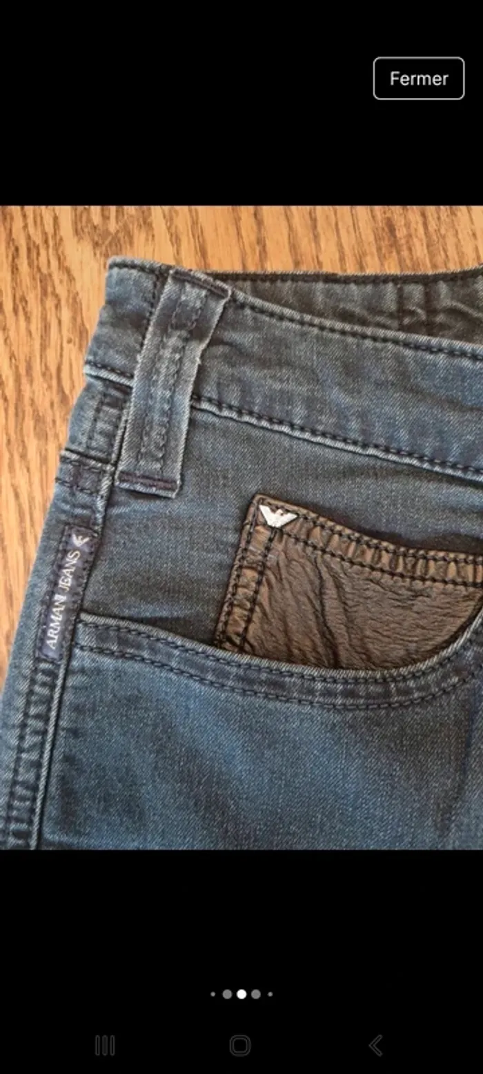 Jeans Armani Jeans model Rose eu 29 fr 38 - photo numéro 10