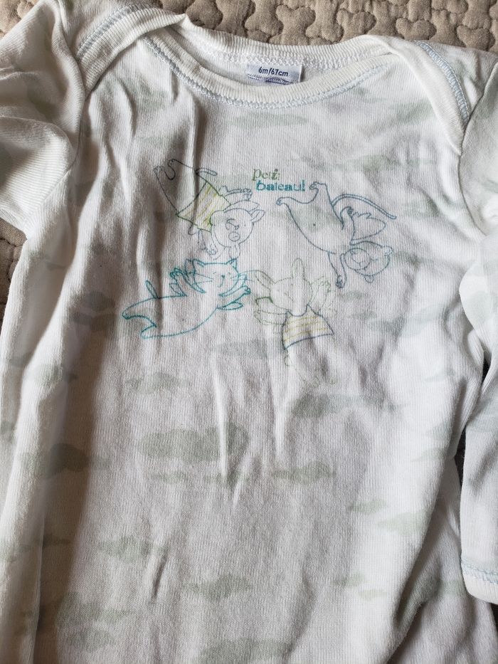 Lot 2 bodies petit bateau - photo numéro 3