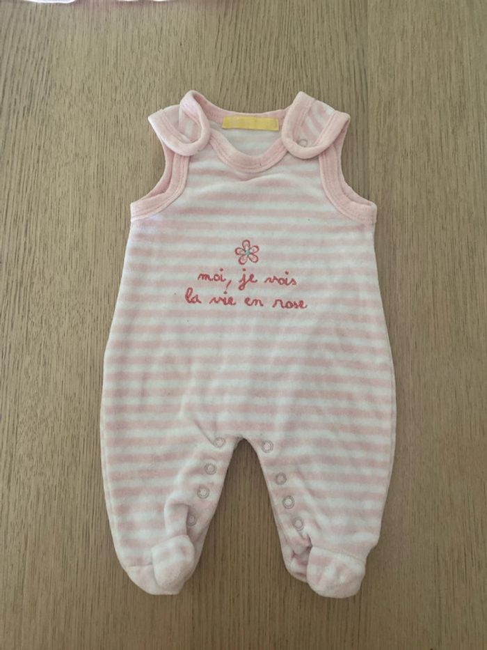 Pyjama velours Naissance