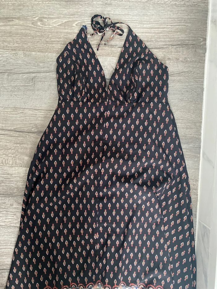 Robe longue asymétrique
