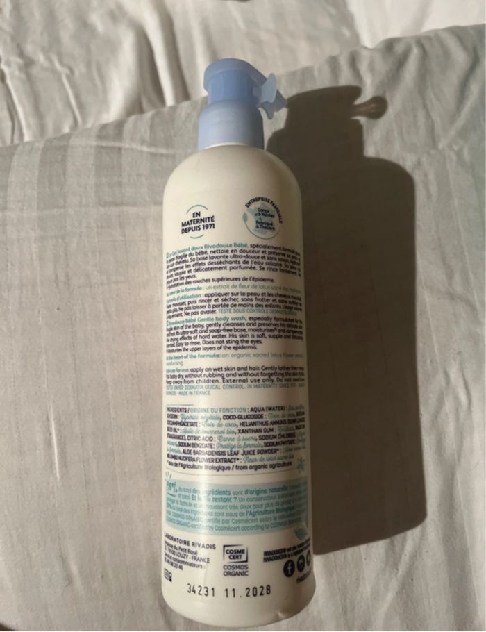 Gel lavant doux Rivadouce - photo numéro 2