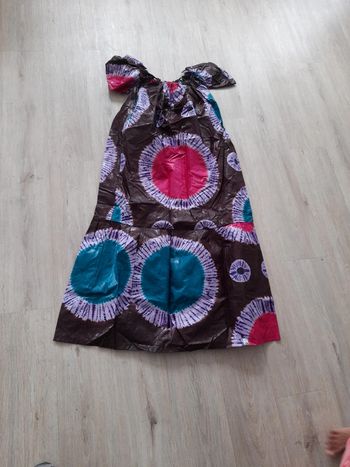 Robe africaine longue.