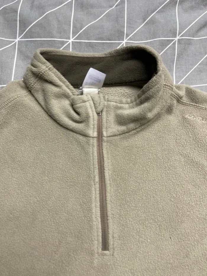 Sweat-shirt polaire fin brun clair - photo numéro 2