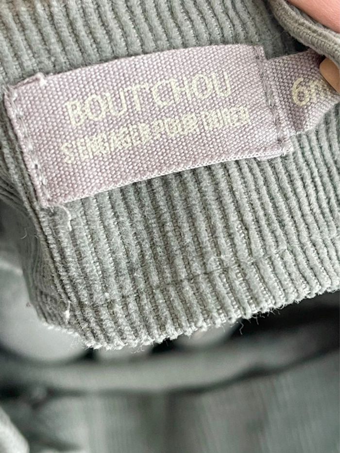 Salopette en velours côtelé vert bout’chou de Monoprix pour bébé fille taille 6 mois - photo numéro 7