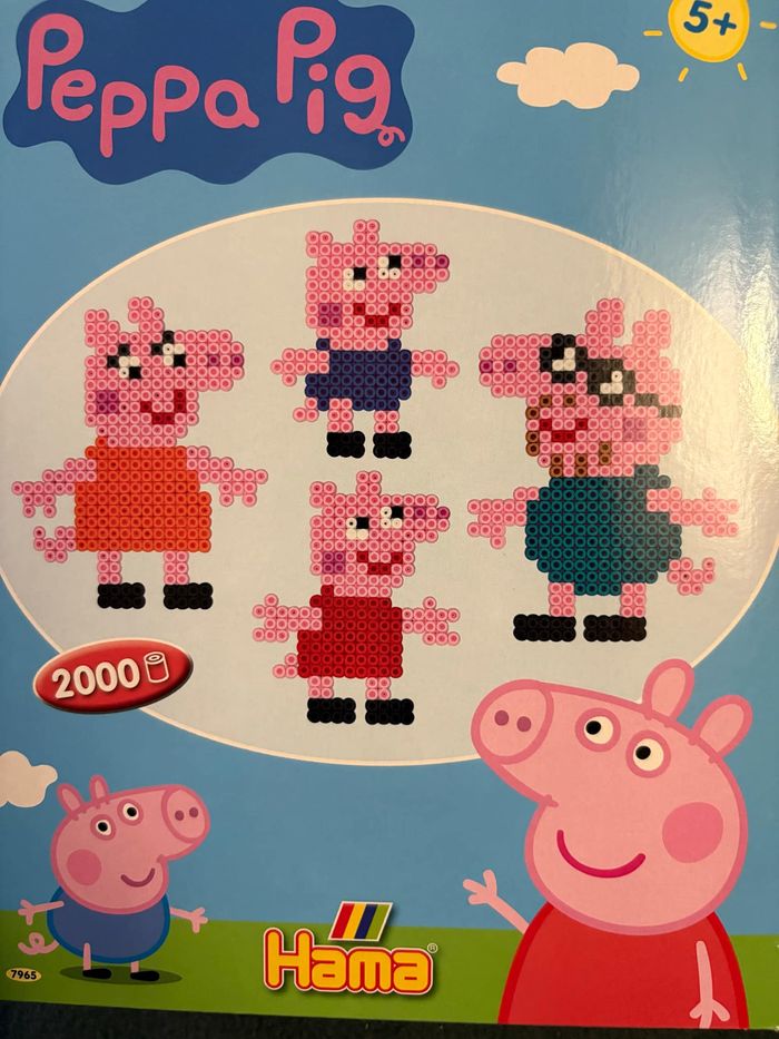 Hama 7965 - Taille Midi - Boite Petit modèle Peppa pig
