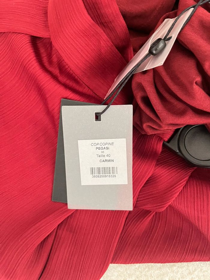 Jupe rouge carmin 40 - photo numéro 6
