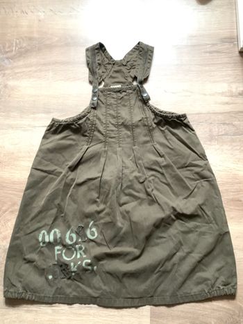 Robe fille kaki IKKS 4 ans
