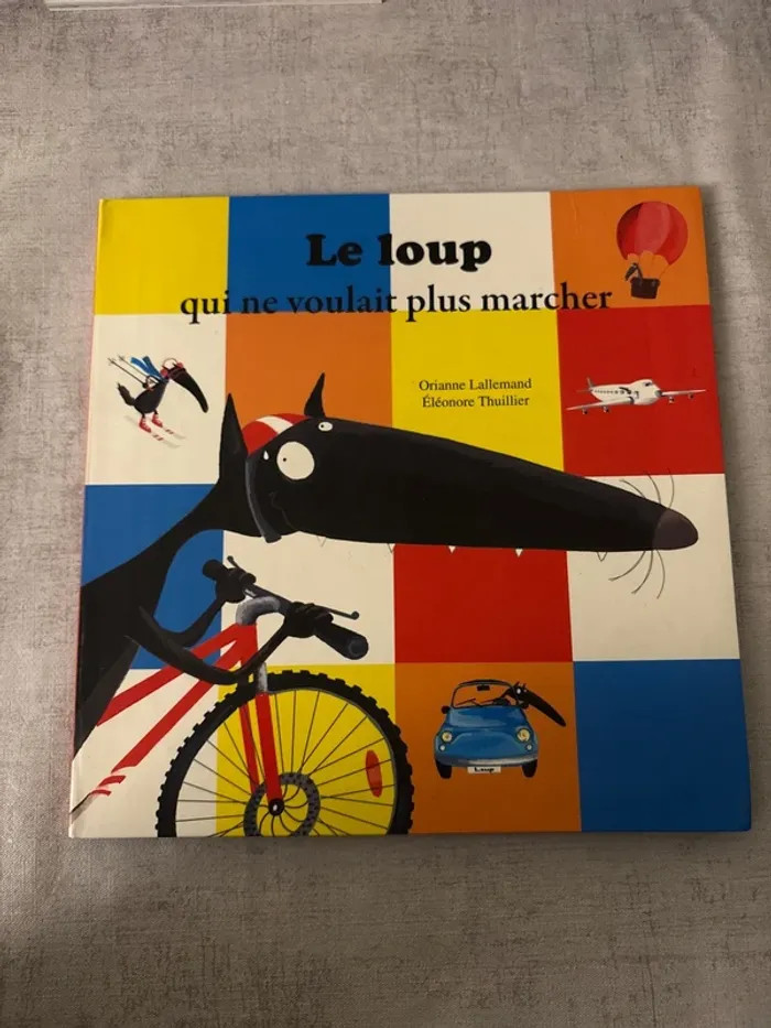 Le loup qui ne voulait plus marcher
