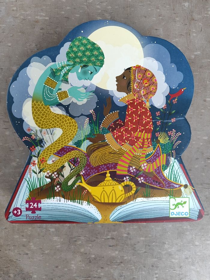 Puzzle 24 pièces Aladin DJECO