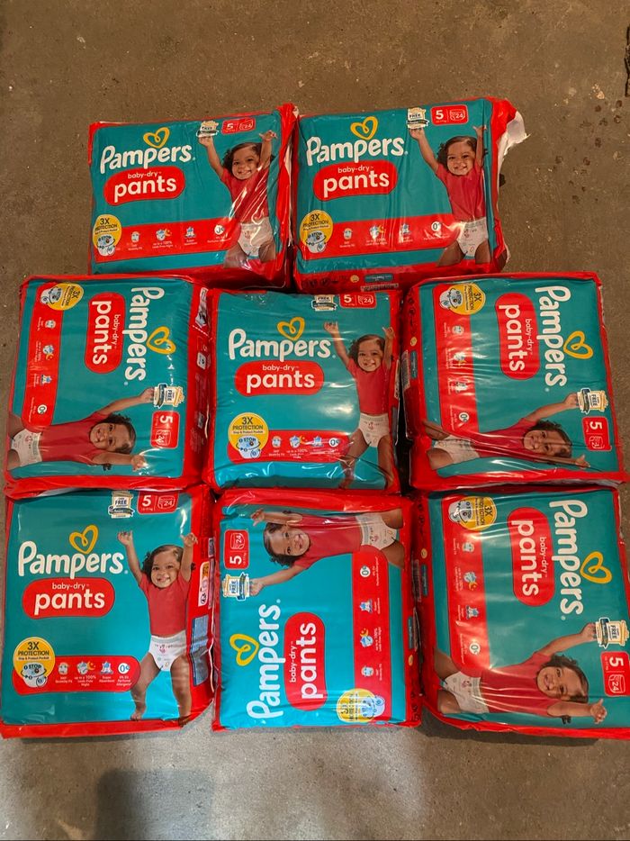 Couche Pampers pants taille 5