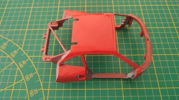 Carcasse carrosserie pièce détachée miniature Burago Bburago Ferrari F40 1/18 1/18e 1/18ème #D88