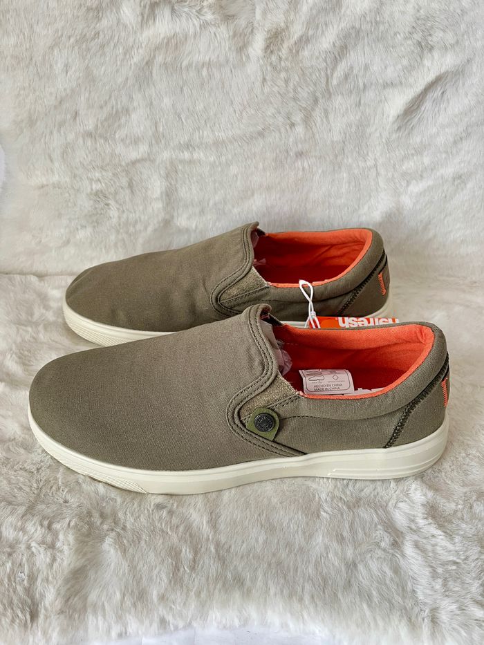 Baskets kaki et corail refresh pointure 42 - photo numéro 2