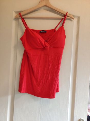 debardeur sinequanone rouge