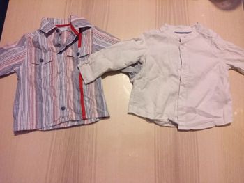Chemise manches longues