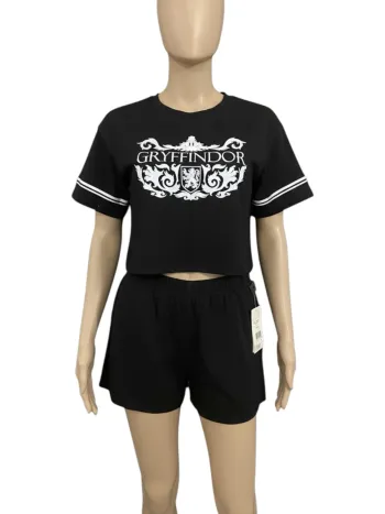 Pyjama t-shirt + short Harry Potter femme Taille L Neuf
