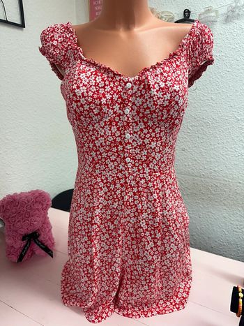 Combishort à fleurs