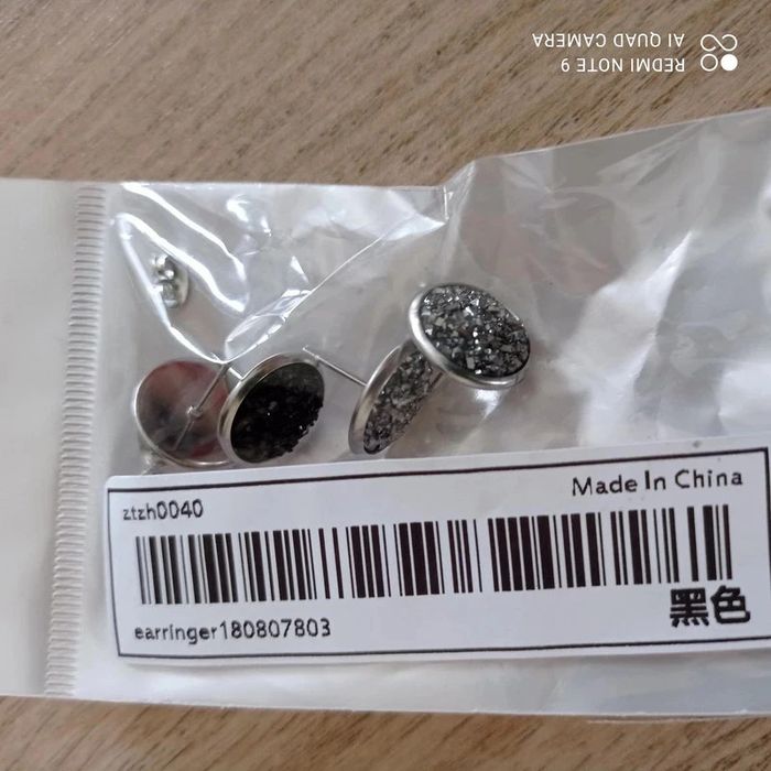 Lot de 2 paires de boucles d'oreilles