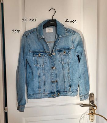 Veste jean zara 12 ans