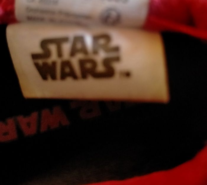Chaussons Star Wars Dark Vador enfant/ pointure 29/ bon etat - photo numéro 5