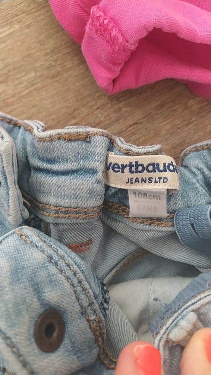 2 bermudas fille 5 ans verbaudet - photo numéro 2