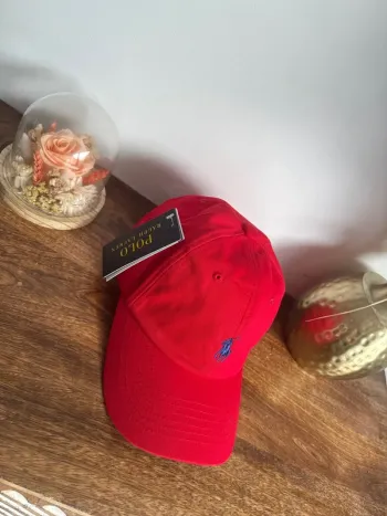 Casquette rouge polo ralph lauren neuve