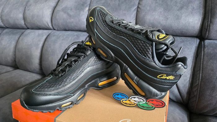 👟 CRTZ x Nike Air Max 95 [Honey Blacks] - Taille UK 7.5 / US 8.5 / EU 42 - photo numéro 2