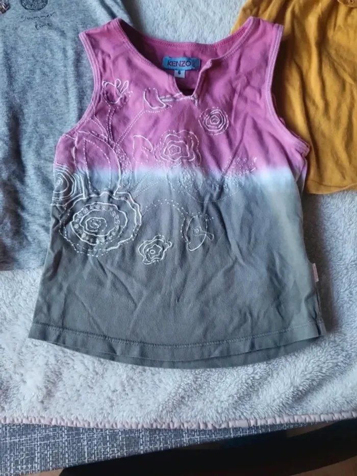 Lot de 3 débardeurs taille 6 ans - photo numéro 2