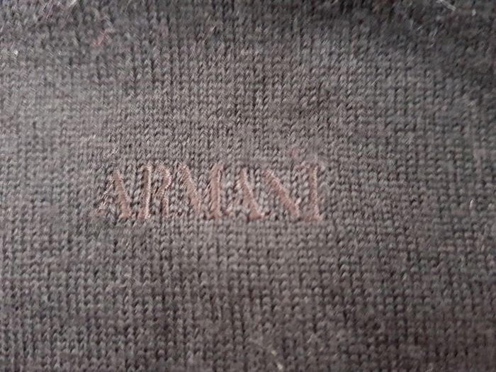 Armani Collezioni - Pull / polo en laine à manches longues - Neuf ! - photo numéro 2