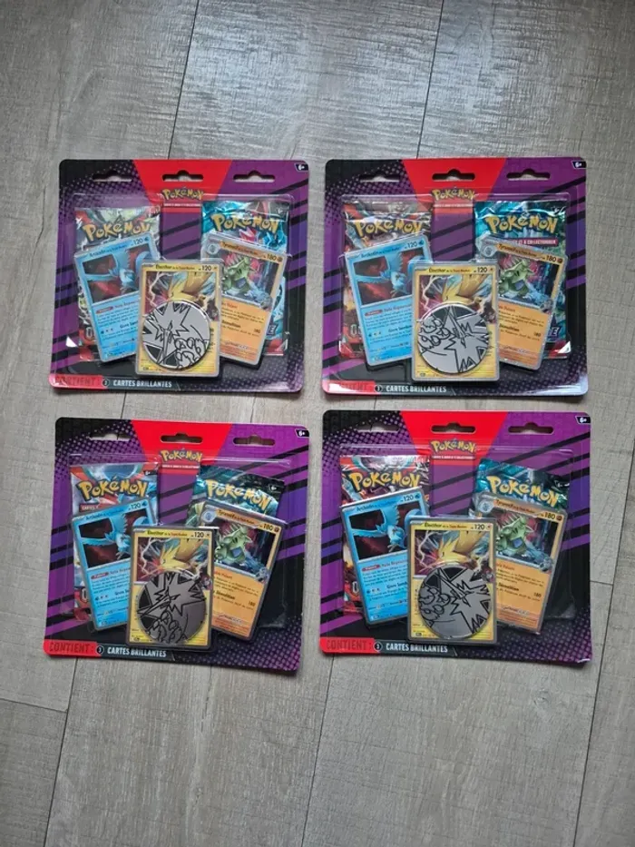 Pokémon Lot de 4 DuoPack de 2 boosters Octobre 2025 : Team Rocket Neuf Scellé FR