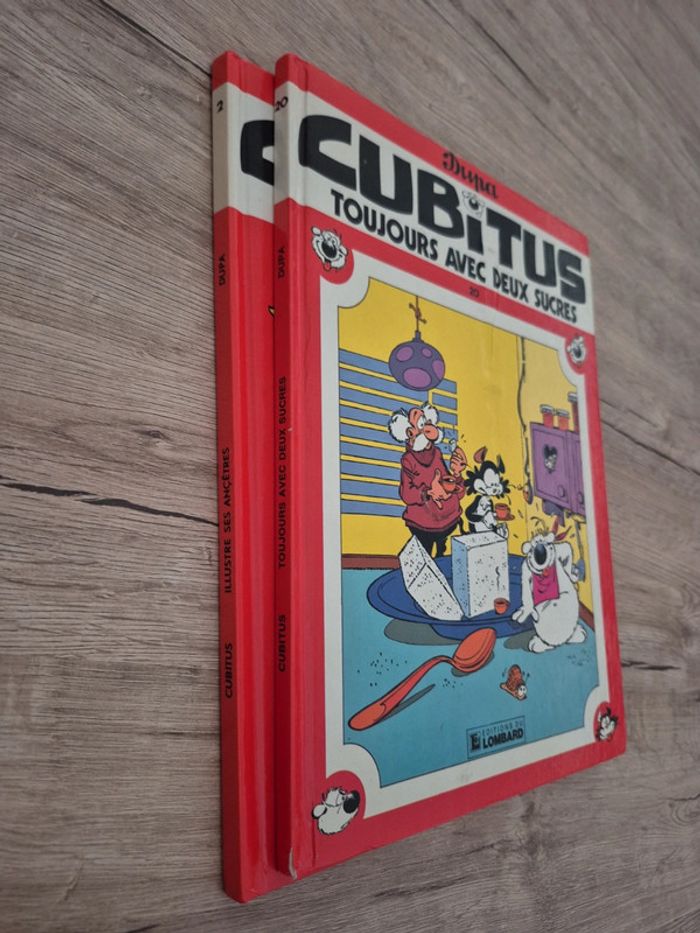 Lot de 2 bandes dessinées Cubitus - photo numéro 3