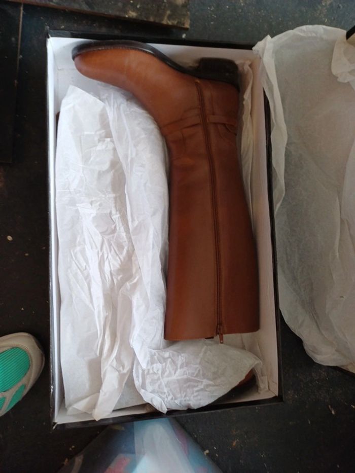 Botte cuir jb martin 39 - photo numéro 2