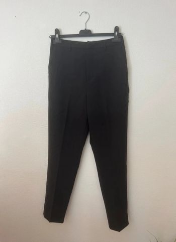 Pantalon à pinces noir