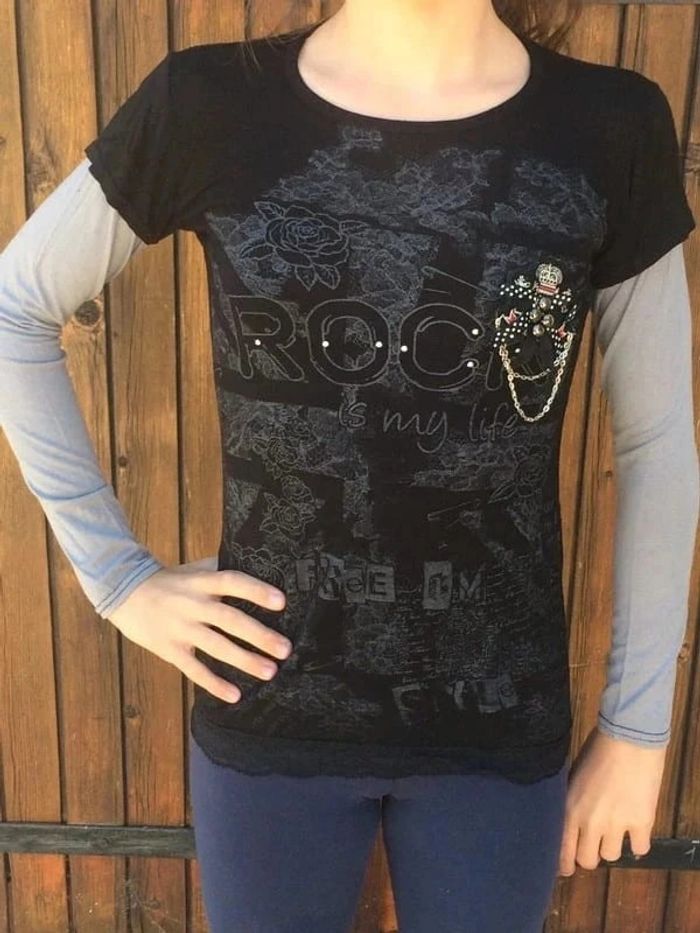 Tee shirt Rock 10ans