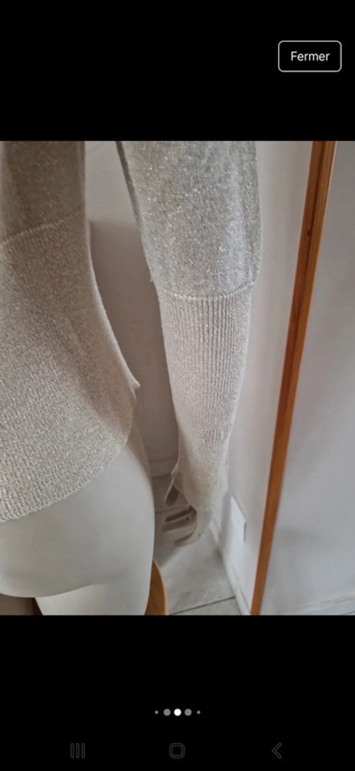 Pull mailles dorés 💫 - photo numéro 13