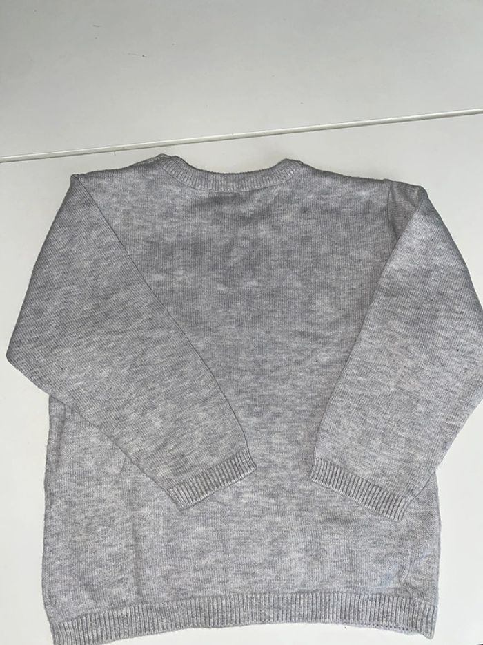 Pull gris - photo numéro 3