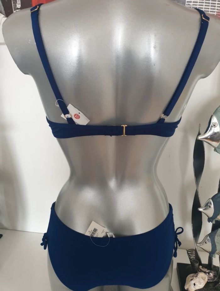 Maillot de bain bleu marine T36/85C - photo numéro 2