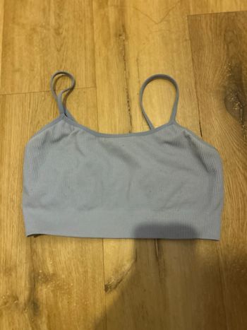 Brassière bleu asos