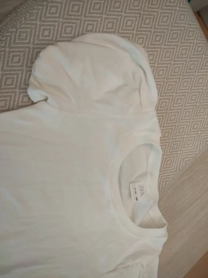 Body Zara blanc crème 11/12 ans - photo numéro 3