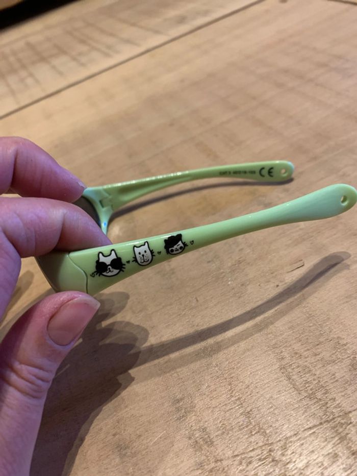 Lunette de bébé de catégorie 3 Parents vert clair - photo numéro 7