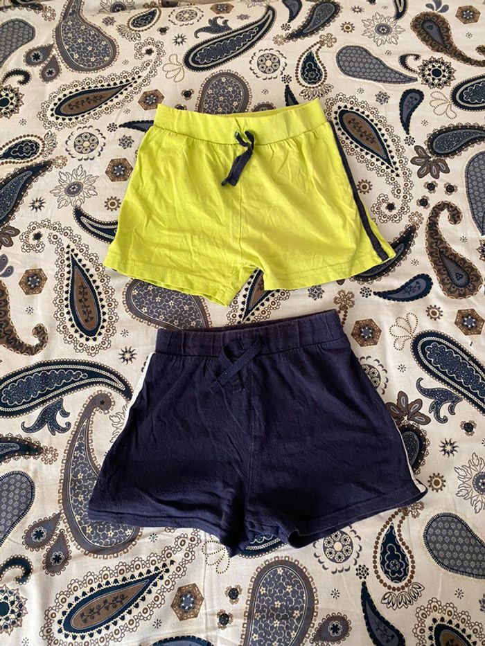 Superbe beau short Primark bleu taille 18/24 mois