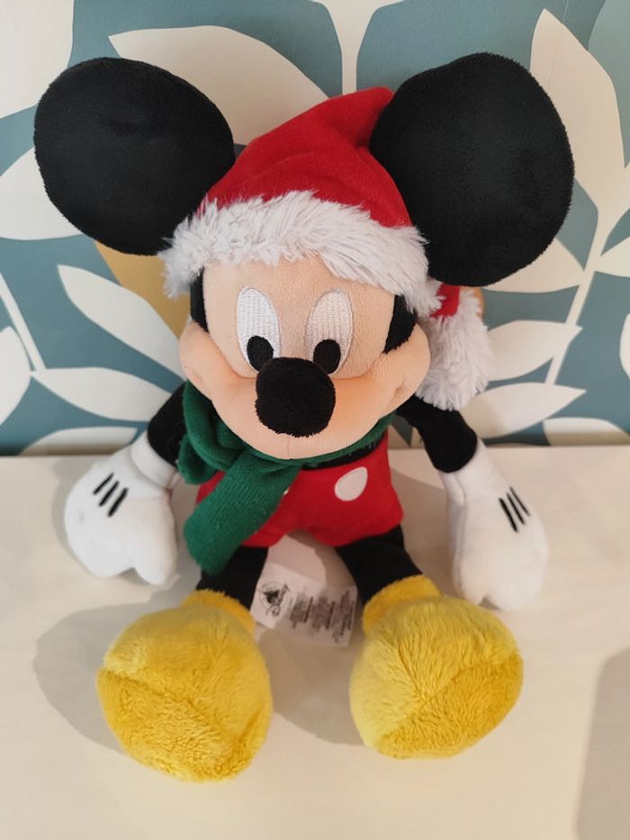 Peluche Mickey spécial fêtes noël