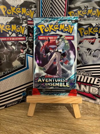 Booster Pokémon Aventures Ensemble rescellé 
