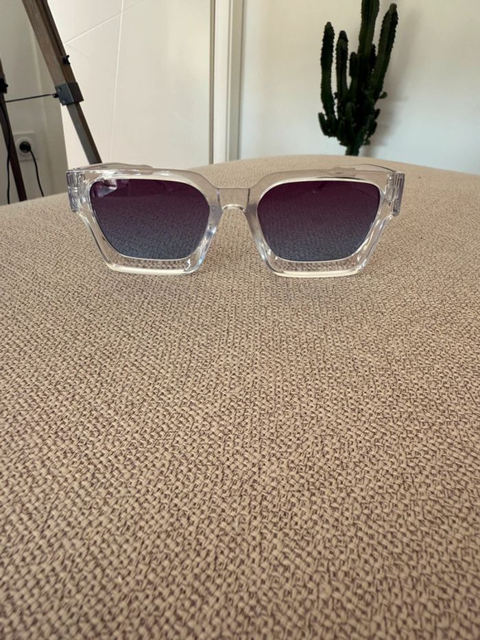 Lunettes Transparentes Oversize Dégradé