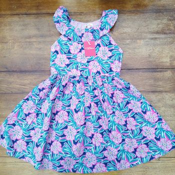 Robe d'été motif fleurs 