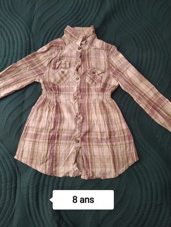 Chemise gris Bordeaux Creeks 8 ans