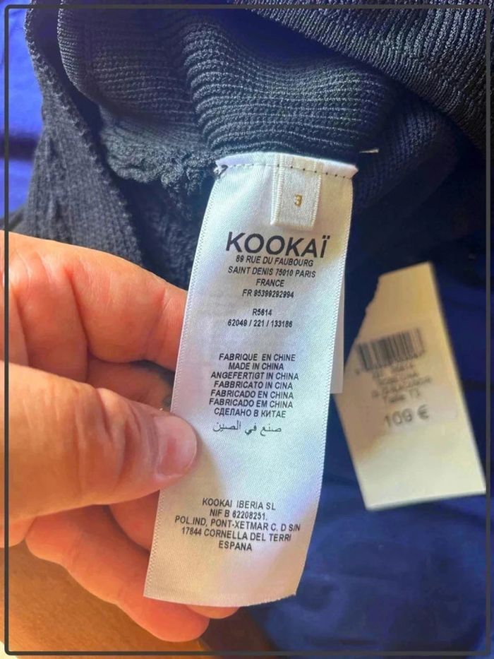 Robe fourreau taille 40 marque kookai neuve avec étiquette - photo numéro 6