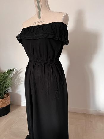 Robe longue noire Gemo 38