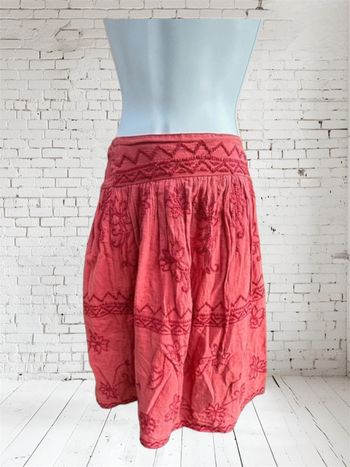 Jupe mi longue bohème Zara